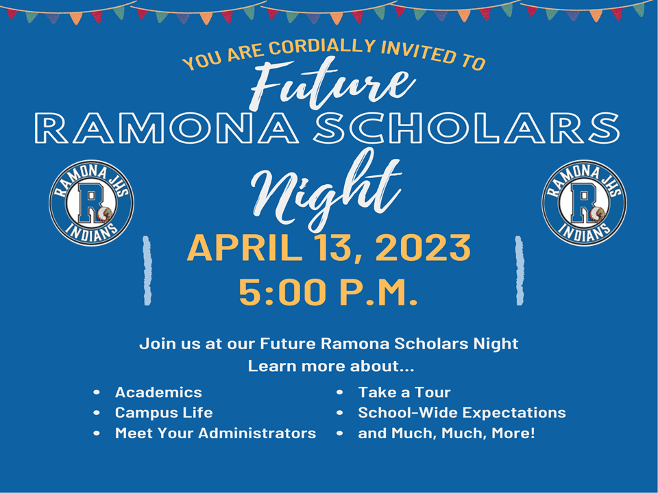  Future Ramona Scholars Night 